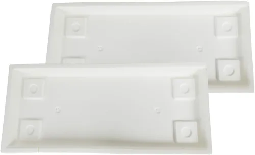Vista 10 de The HC Companies Bandeja Rectangular Veneciana para Plantas - Platillo de 17.5" para Maceta de 18", Bandeja de Goteo de Plástico para Drenaje - Uso