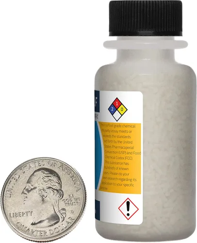 Vista 3 de Sorbato de potasio / 2 onzas / 4 botellas / 99% puro USP grado alimenticio / micropellets