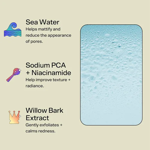Vista 7 de Bubble Skincare Slam Dunk - Loción facial hidratante (1.7 onzas líquidas) + gel de lavado facial Fresh Start (4.2 fl oz) + tónico facial hidratante