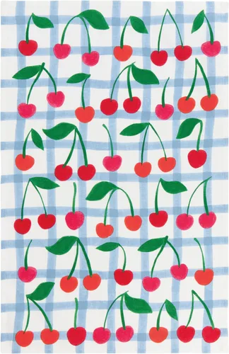 Vista 10 de Danica Jubilee Toalla de tela de cocina, algodón estampado de bayas
