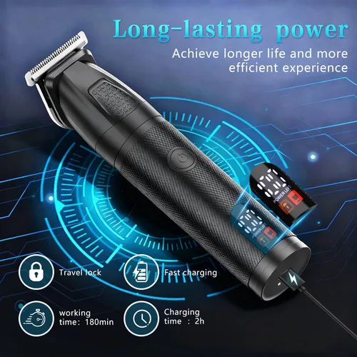Vista 3 de Manscape - Cortadora de cuerpo y barba para hombres, impermeable Negro