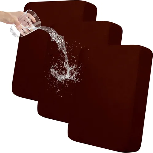 Vista 47 de Easy-Going Funda de cojín 100% impermeable para asiento de sofá, funda de cojín elástica de muebles, para niños, mascotas, cojín de sofá biplaza