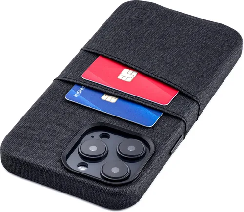 Vista 13 de Dockem Funda para iPhone 14 con placa de metal integrada para montaje magnético y 2 bolsillos para tarjetas: Cartera Luxe M2, piel sintética