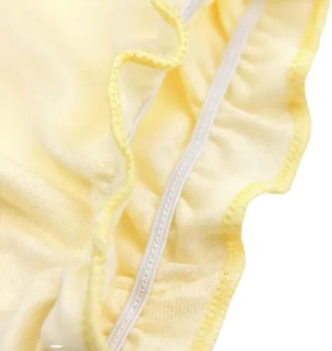 Vista 4 de 4 Pcs Baby Bloomers for Toddler Girls Newborn Diaper Covers for Girls Cotton Briefs Shorts Underwear