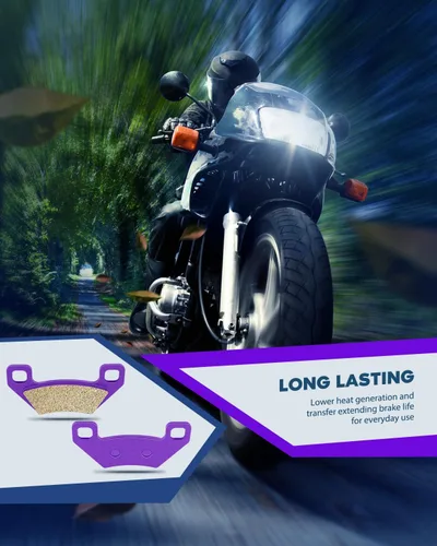 Vista 5 de ECCPP Pastillas de freno para Arctic Cat 2004-2014, 2012-2014 para KYMCO Maxxer, 2008-2014 para KYMCO MXU 2006 para Polaris Hawkeye, FA395 pastillas