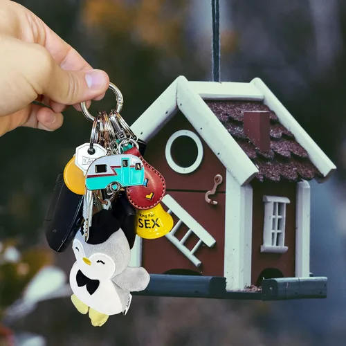 Vista 8 de COLIBROX Llavero RV Paquete de 2 llaveros para cámper Accesorios divertidos para acampar Regalo para propietarios de casas rodantes Regalos