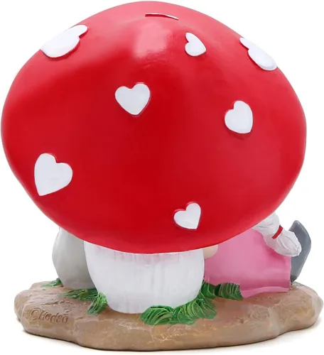 Vista 3 de Hodao Decoraciones de gnomos para el día de San Valentín, hechas a mano, para parejas, gnomos escandinavos, adornos de gnomos de San Valentín