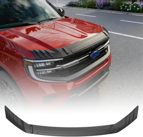 Vista 19 de powoq Deflector de capó compatible con Jeep Wrangler JK 2007-2018