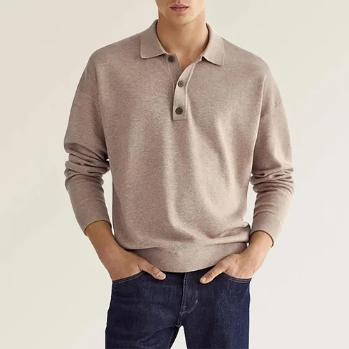 Vista 2 de Men Shirts Long Sleeve Button Down Slim Fit Big and Tall Shirts Business Casual Cool
