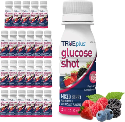 Vista 13 de TRUEplus® Glucose Shots 6 botellas - Bayas mixtas