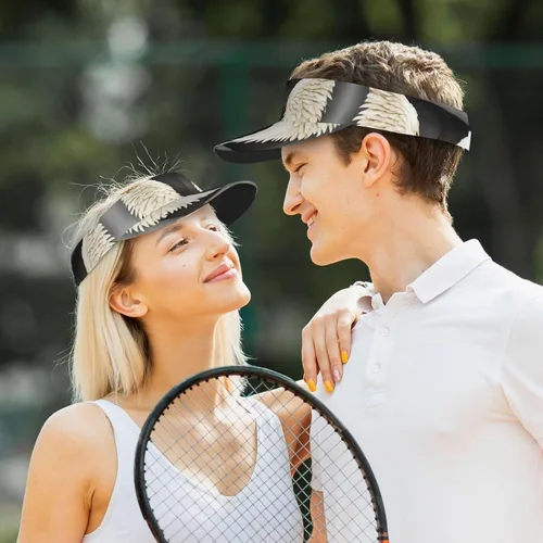 Vista 7 de Asian Lotu - Gorra de protección solar para adultos, ajustable, para playa, piscina, golf, tenis, unisex