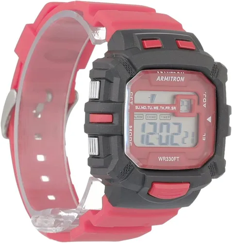 Vista 3 de Armitron Sport Men's Digital Chronograph Resin Strap Watch, 408244