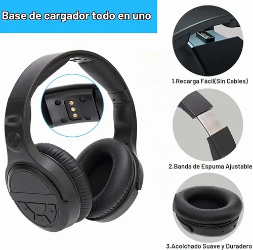Vista 6 de ANSTEN - Auriculares inalámbricos para ver televisión con RCA óptico digital