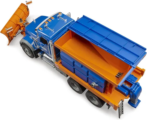 Vista 4 de Bruder Toys Mack Granite Servicio Invernal con Pala Quitanieves