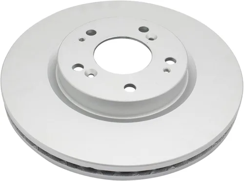 Vista 5 de TRQ Juego de pastillas de freno delantero y rotores con revestimiento de cerámica compatible con Jeep Compass Patriot 2017
