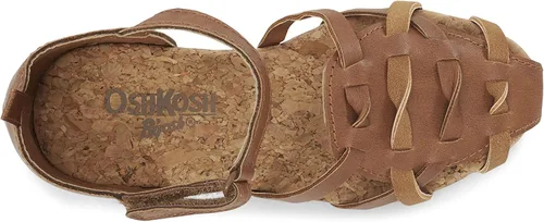Vista 4 de OshKosh B'Gosh Sandalia Hattie para niña, Marrón