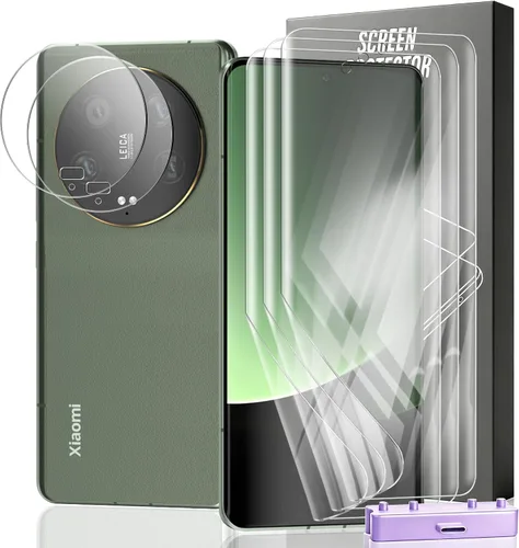 Vista 109 de 3 Pack for Amazfit Active 2 Screen Protector, Non-Tempered Glass Flexible Protection, HD Clear Protective Film