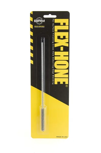 Vista 105 de Brush Research pulidor cilíndrico FLEX-HONE, serie BD, abrasivo de carburo de silicio, 1