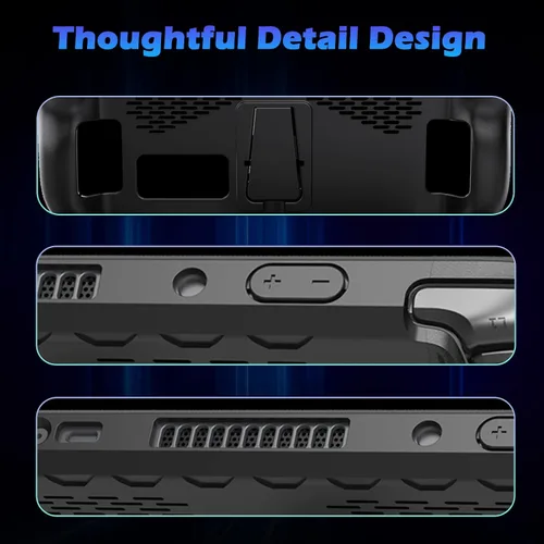 Vista 3 de Funda para cubierta de vapor funda protectora compatible con cubierta de corriente funda protectora de poliuretano termoplástico con soporte a