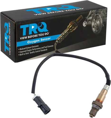 Vista 201 de TRQ Sensor de Oxígeno O2 de 4 Hilos de Banda Estrecha Compatible con VW Atlas 2.0L 2018-21, VW GTI 2.0L 2016-18, Audi A3 Quattro 2.0L 2015-18, VW