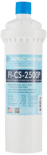 Vista 11 de Sistema de Filtración de Agua de Extraordinaria Capacidad para Debajo del Fregadero APEC - Filtro de Calidad Premium Fabricado en EE. UU. (CS-2500)