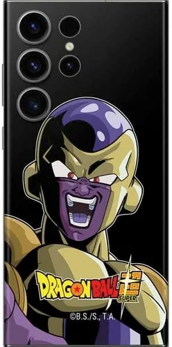 Vista 14 de Skinit Calcomanía para teléfono compatible con Galaxy S23 Ultra, diseño oficial de Dragon Ball Super Goku Negro - DBZSPR04