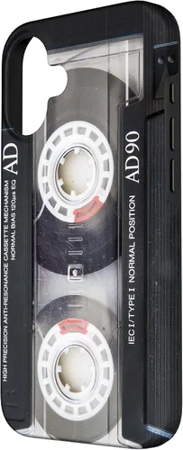 Vista 2 de iPhone 16 Vintage Music Audio Cassette Cinta Retro 90s 80s 70s 60s Caso