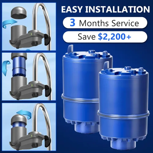 Vista 7 de Reemplazo del filtro de agua del grifo para el sistema de filtro de agua montado Pur y PUR Plus RF-9999 RF-3375 FM-2500V FM-3700 FM-3400B Filtración