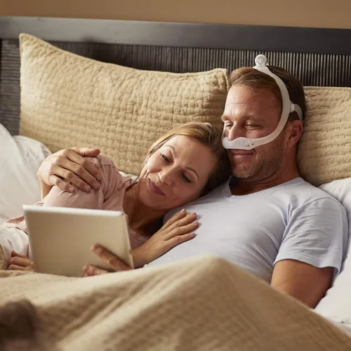 Vista 6 de DreamWear, Marco nasal para tubo de oxígeno Respironics de Philips, HH1118/00, L, 1