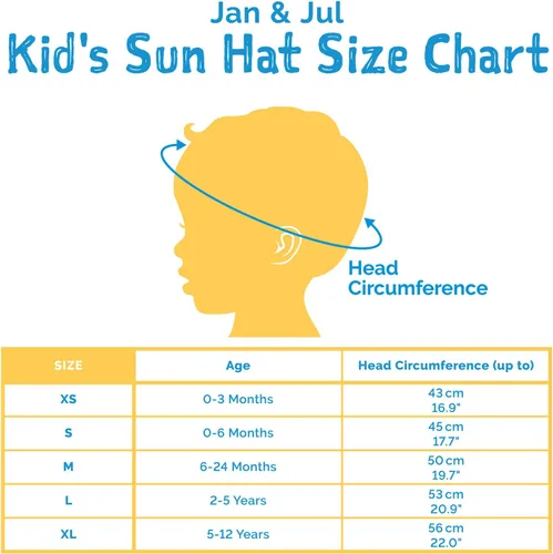 Vista 5 de JAN & JUL Sombrero de sol de aventura de algodón ajustable para niños 50+ UPF