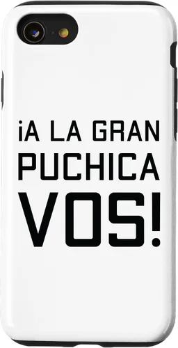 Vista 8 de Funda para iPhone 12 mini A La Gran Puchica Vos El Salvador Chapin Salvi Pupusas Guate
