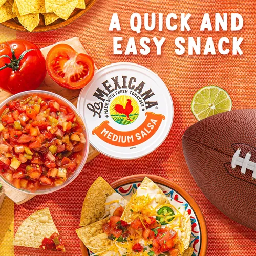 Vista 5 de La Mexicana, Salsa Mediana, 16 oz
