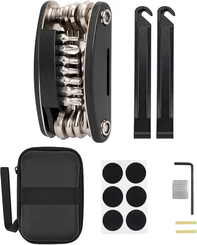 Vista 9 de WOTOW Kit de herramientas para bicicleta, multiherramienta portátil