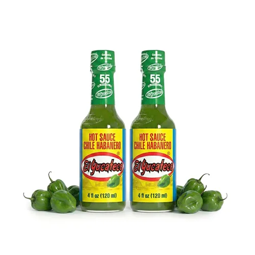 Vista 9 de El Yucateco Salsa picante habanero verde, 4 oz