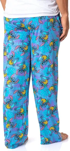 Vista 4 de Disney Lilo & Stitch Character Pineapple - Pantalones de pijama para hombre