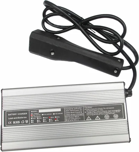 Vista 2 de Cargador de batería de carro de golf de 48 voltios y 6 amperios para EZ-GO RXV 3 clavijas/enchufe estilo RXV
