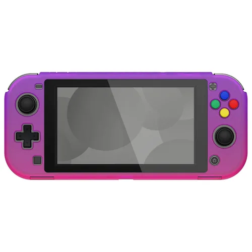 Vista 5 de eXtremeRate PlayVital - Funda protectora personalizada para Nintendo Switch Lite, funda rígida para Nintendo Switch Lite, 1 protector de pantalla