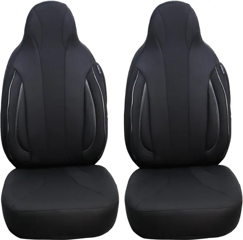 Vista 15 de BREMER SITZBEZÜGE Custom Seat Covers for VW T7 Multivan PL404 PL404 Black