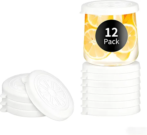 Vista 15 de Oui - Tapas de silicona para tarros de yogurt, cubiertas para tarros de vidrio de yogur Oui de 5 onzas, perfectas para botellas de yogur Oui