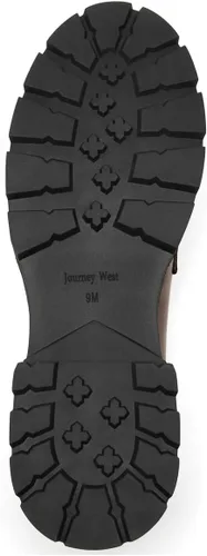 Vista 4 de Zapatos de vestir de cuero genuino para mujer, mocasines gruesos con borlas para mujer