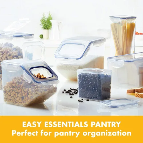 Vista 5 de LOCK & LOCK - Recipiente rectangular para alimentos, alto, 9.6 tazas, 78 onzas líquidas