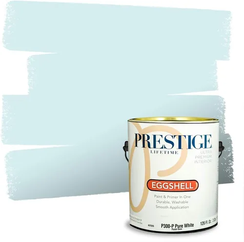 Vista 56 de PRESTIGE Pintura interior e imprimación en uno, salpicaduras acuosas, cáscara de huevo, 1 galón