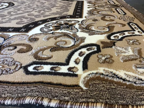 Vista 9 de Alfombra tradicional persa Kingdom Berber Beige Design D123 (8 pies X 10 pies)