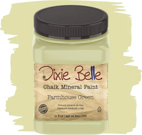 Vista 210 de Pintura para muebles con acabado de tiza Dixie Belle Paint Company - Amatista (4oz) - Pintura mineral de tiza chic púrpura profundo mate