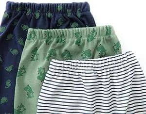 Vista 7 de Hakochia Pantalones para bebé para niños y niñas 100% algodón, suaves, cómodos, con amplio espacio para pañales, 0-36 meses