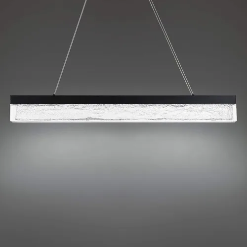 Vista 5 de WAC Lighting Colgante LED efervescente de 45 pulgadas 3000K en negro