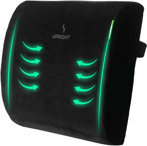 Vista 3 de Upright GO Reposapiés ergonómico Taburete de espuma viscoelástica ventilada de gel para debajo del escritorio