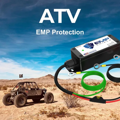 Vista 5 de EMP Shield Micro - Protección EMP para vehículos de 12 voltios CC para automóvil, camión y motocicleta (DC-12V-Micro) Lightning, llamarada solar