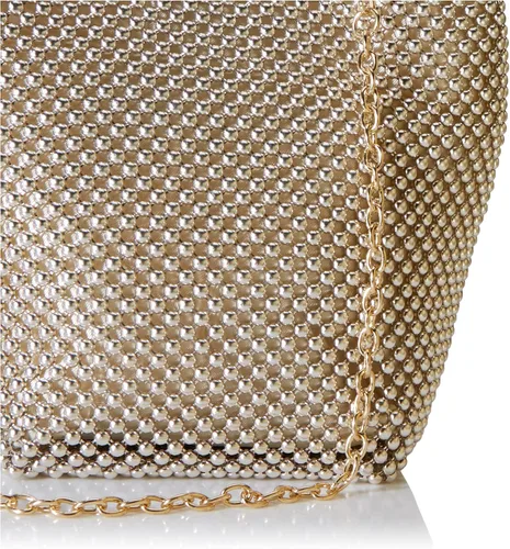 Vista 4 de Jessica McClintock Womens Gwen bola malla Anillo Wristlet Pouch Embrague
