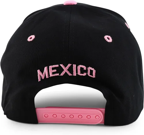 Vista 5 de Trendy Apparel Shop XXL Hecho En Mexico Eagle 3D Gorra de béisbol estructurada bordada